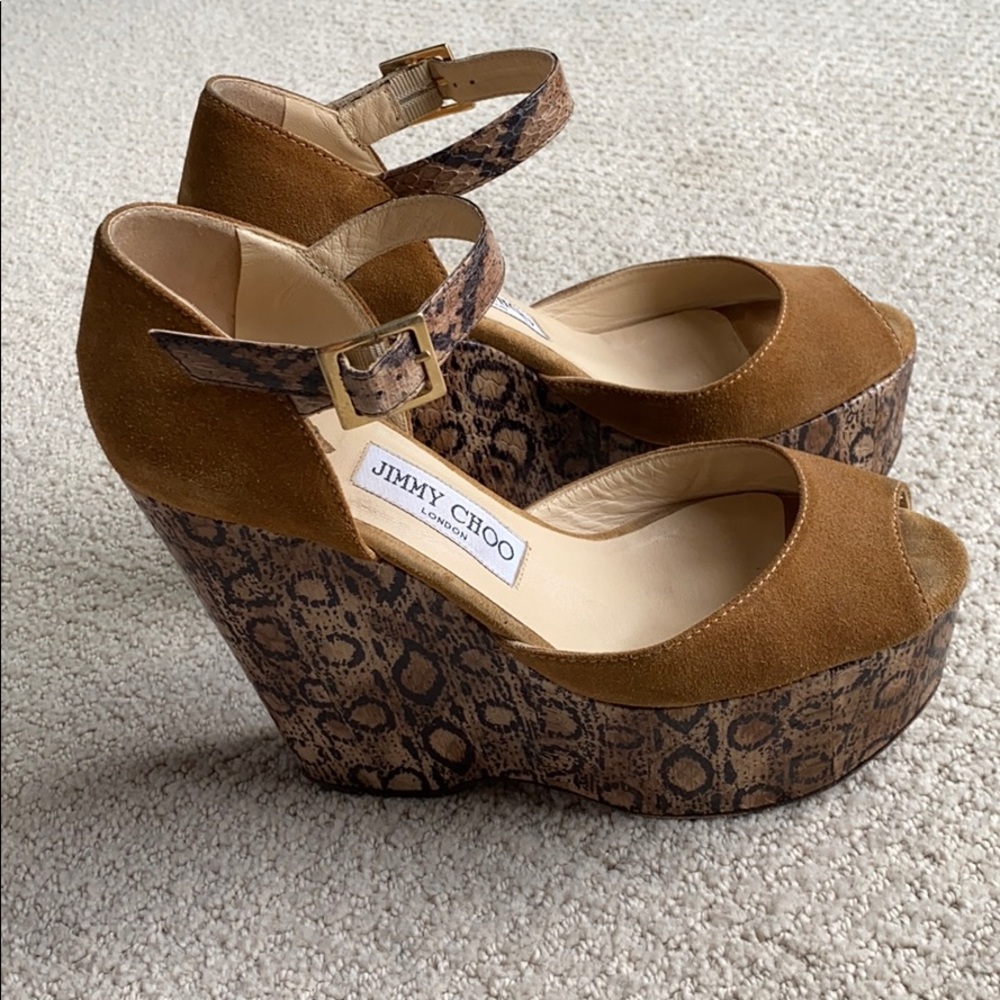 Jimmy Choo platform sandal